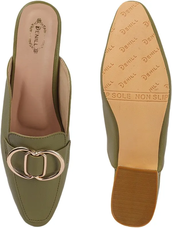Green_Synthetic_Wedges_For_Women