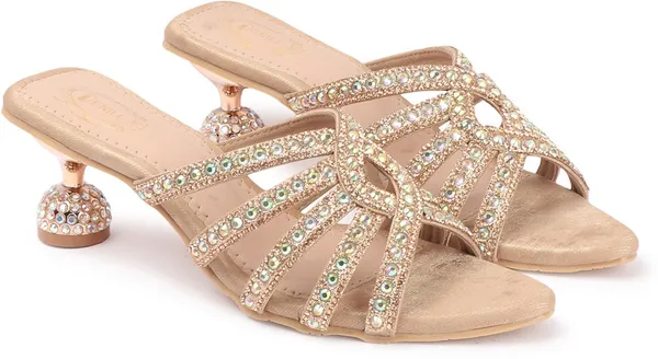 Pink_Synthetic_Heels_For_Women