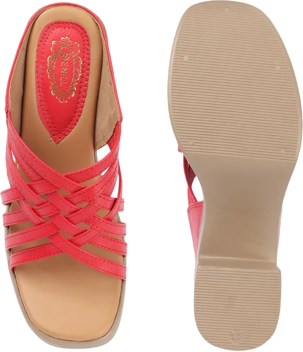 Red_Synthetic_Heels_For_Women