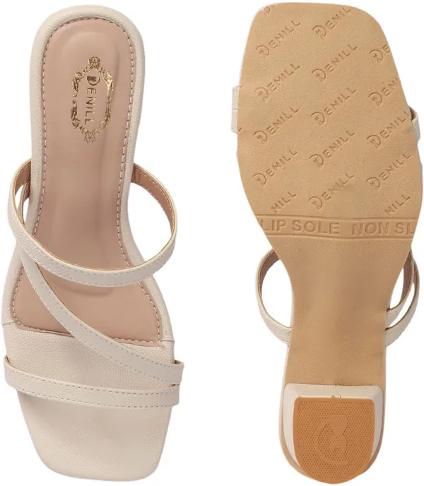 Camel_Synthetic_Leather_Heels_For_Women