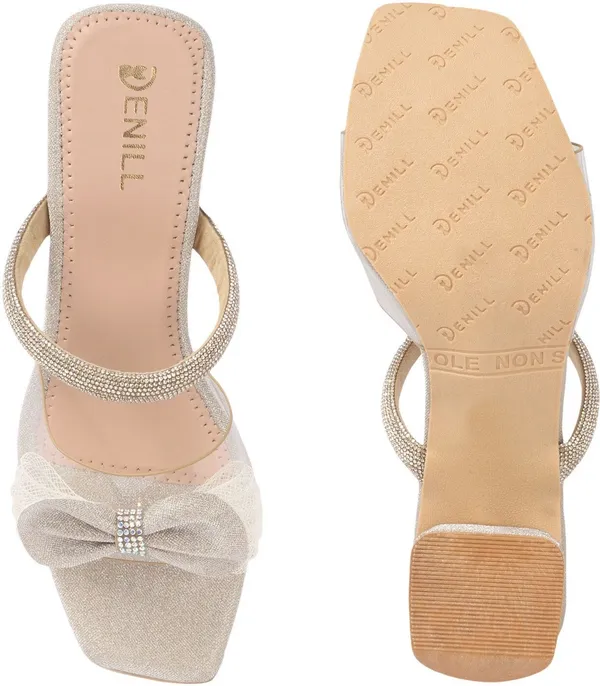 Gold_Synthetic_Heels_For_Women