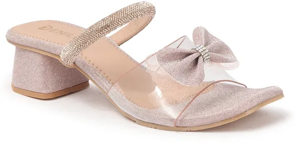 Pink_Synthetic_Heels_For_Women