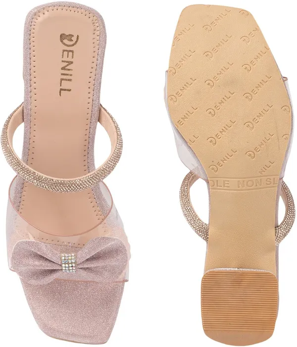 Pink_Synthetic_Heels_For_Women