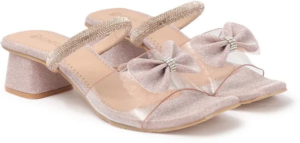 Pink_Synthetic_Heels_For_Women