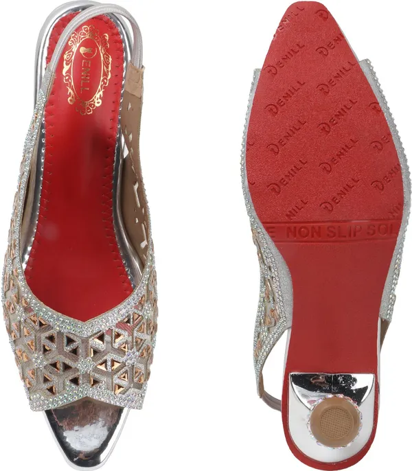 Silver_Synthetic_Heels_For_Women