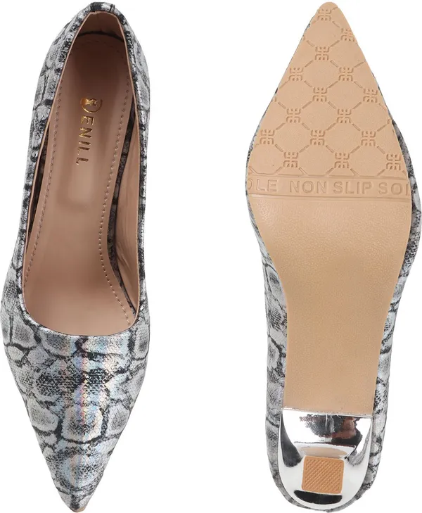 Black_And_Grey_Patent_Leather_Heels_For_Women