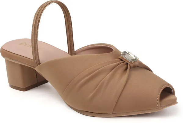 Beige_Fabric_Heels_For_Women