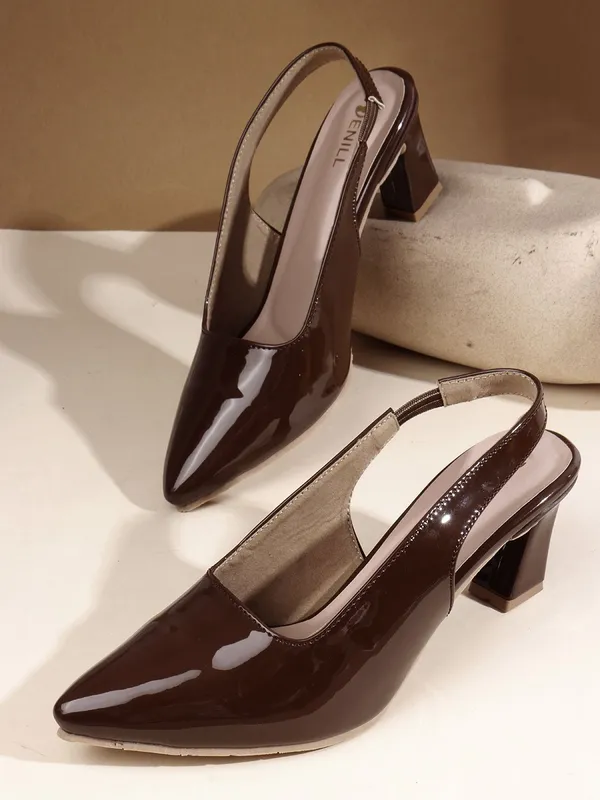 Brown_Patent_Leather_Heels_For_Women