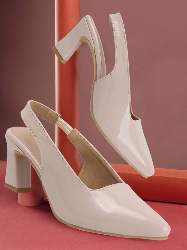 Beige_Patent_Leather_Heels_For_Women