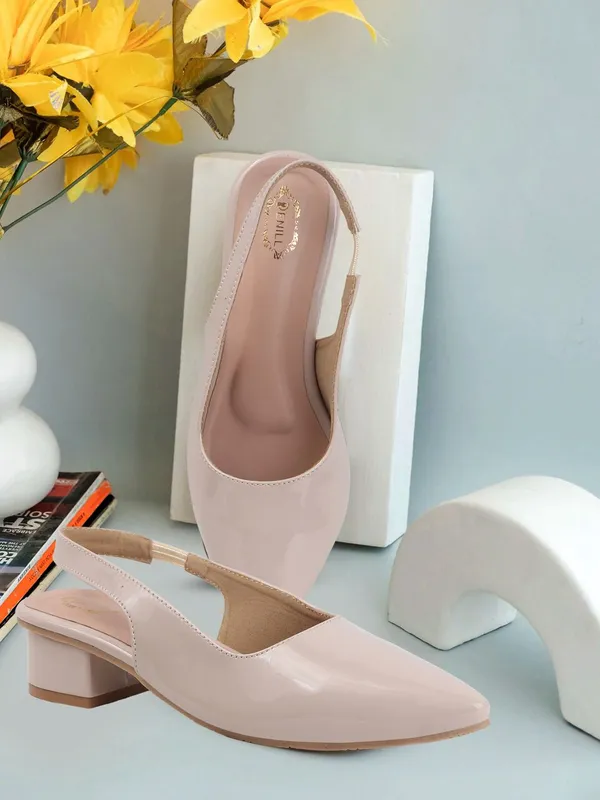 Beige_Patent_Leather_Heels_For_Women