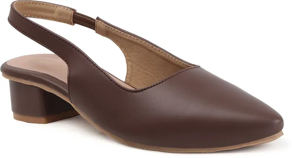 Brown_Synthetic_Leather_Heels_For_Women