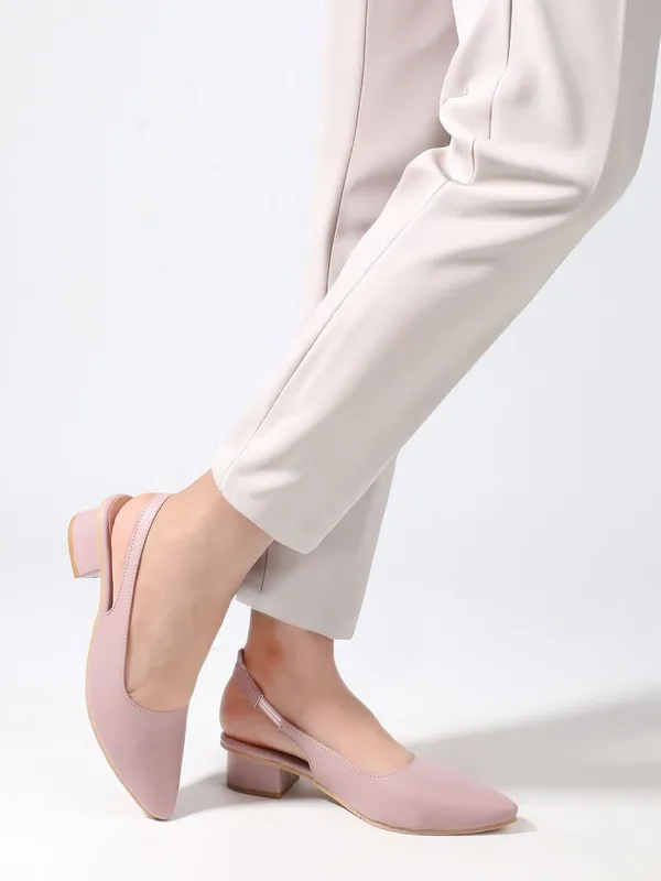 Maroon_Synthetic_Leather_Heels_For_Women