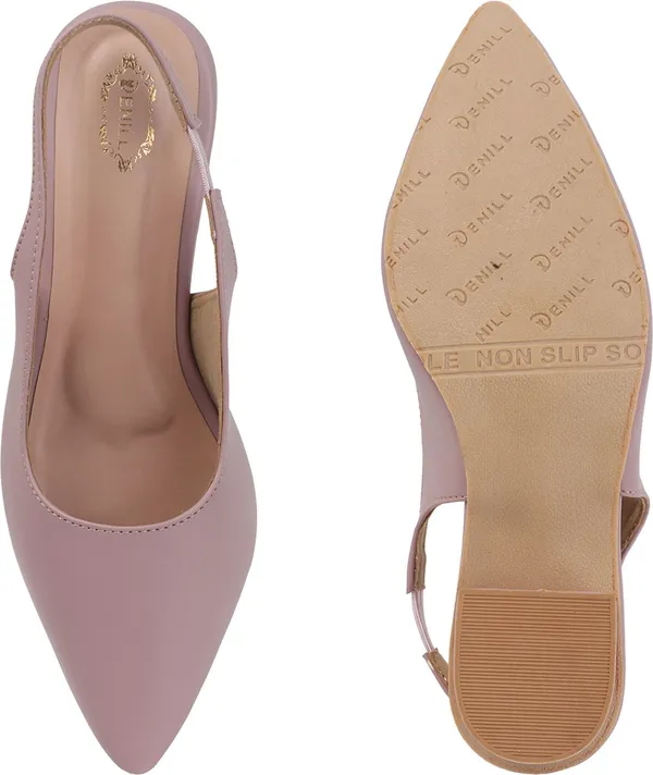 Maroon_Synthetic_Leather_Heels_For_Women