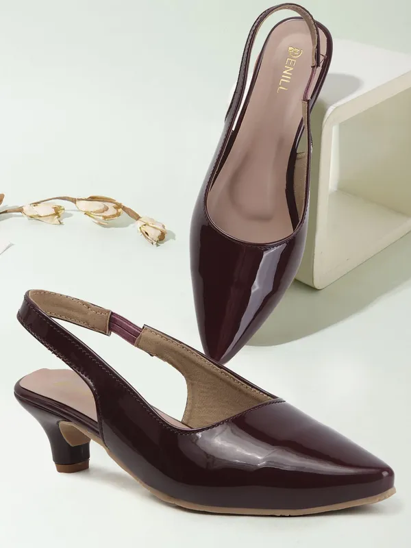 Maroon_Patent_Leather_Heels_For_Women