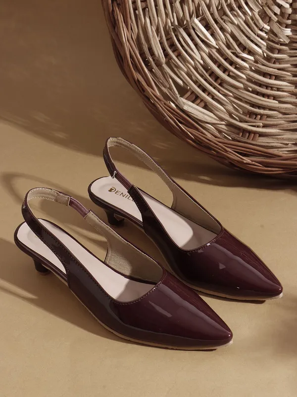 Maroon_Patent_Leather_Heels_For_Women
