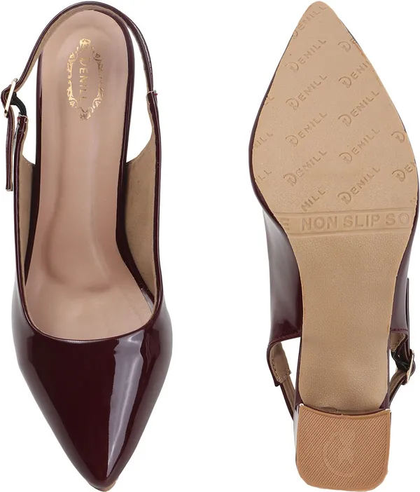 Maroon_Patent_Leather_Heels_For_Women