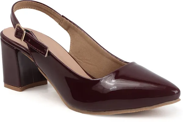 Maroon_Patent_Leather_Heels_For_Women