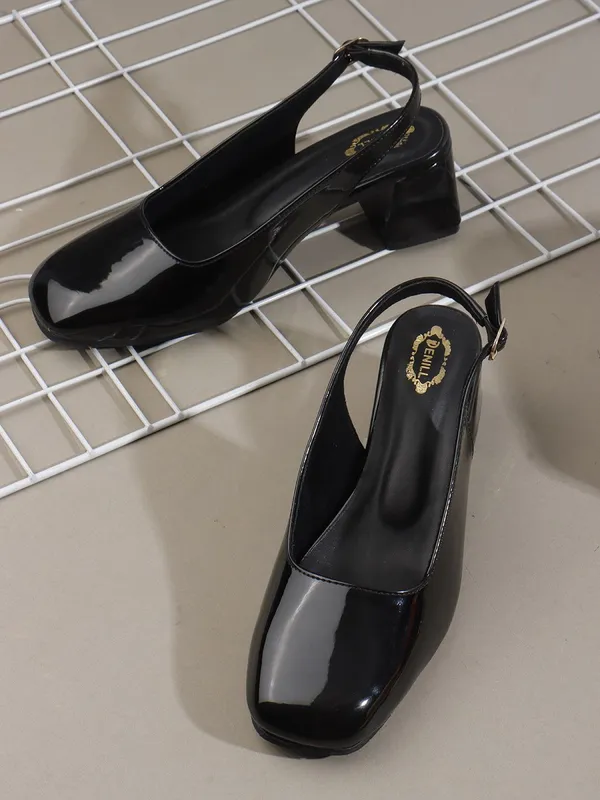 Black_Synthetic_Heels_For_Women