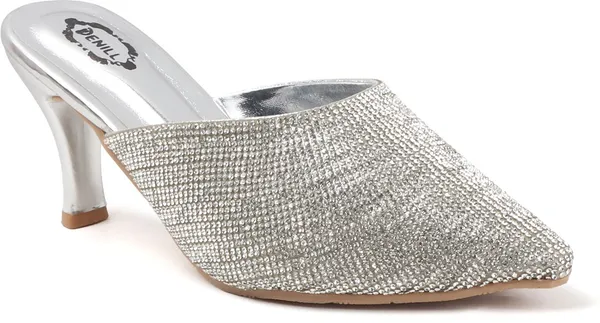 Silver_Synthetic_Heels_For_Women