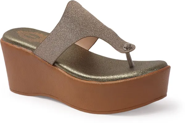 Copper_Synthetic_Heels_For_Women