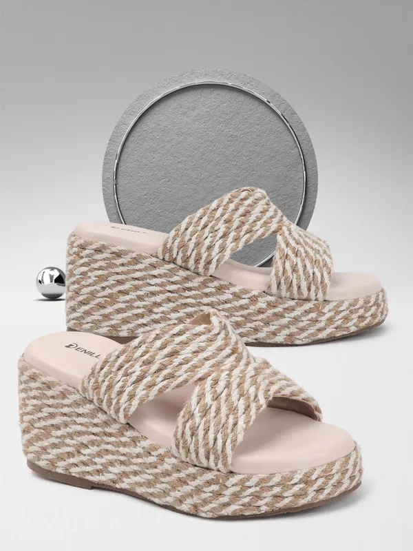 Beige_Fabric_Heels_For_Women
