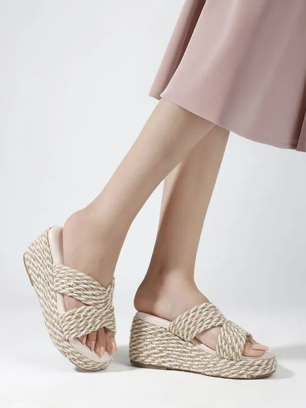 Beige_Fabric_Heels_For_Women
