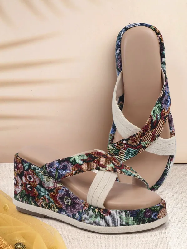 Beige_Fabric_Heels_For_Women