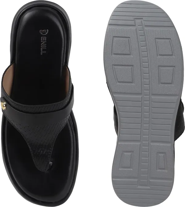Black_Synthetic_Leather_Heels_For_Women