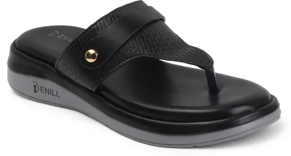 Black_Synthetic_Leather_Heels_For_Women