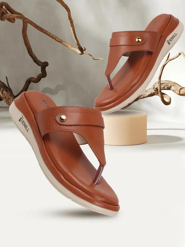Tan_Synthetic_Leather_Heels_For_Women