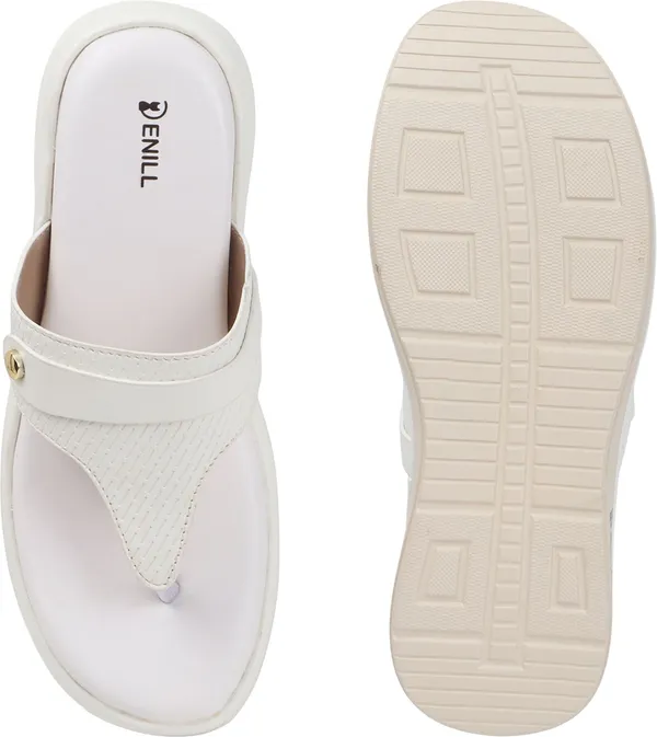 White_Synthetic_Leather_Heels_For_Women