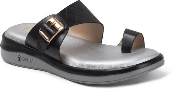 Black_Synthetic_Leather_Wedges_For_Women