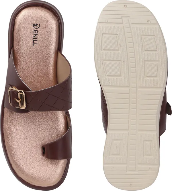 Brown_Synthetic_Leather_Heels_For_Women