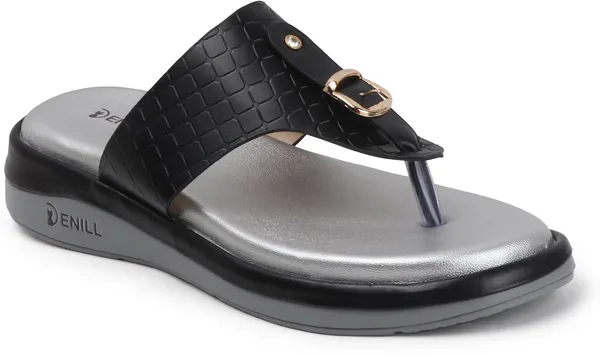 Black_Synthetic_Leather_Heels_For_Women
