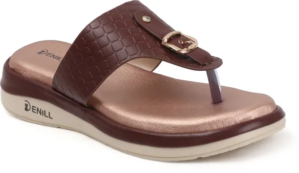 Brown_Synthetic_Leather_Heels_For_Women