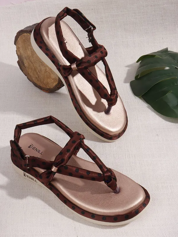 Brown_Synthetic_Leather_Heels_For_Women