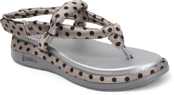 Grey_Synthetic_Leather_Heels_For_Women