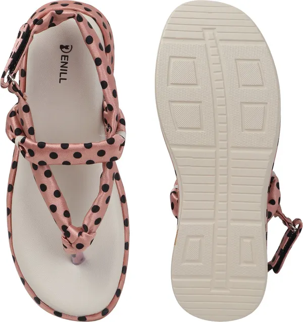 Pink_And_Beige_Synthetic_Leather_Heels_For_Women