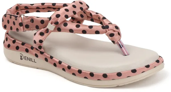 Pink_And_Beige_Synthetic_Leather_Heels_For_Women