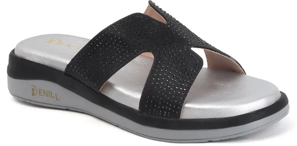 Black_Synthetic_Leather_Wedges_For_Women