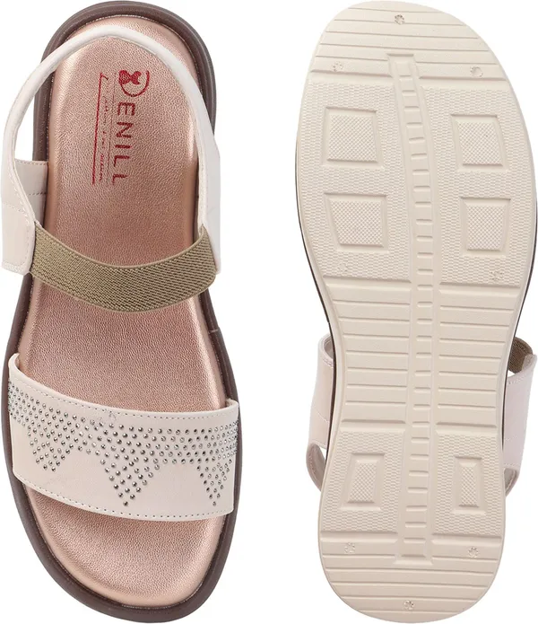 Beige_Synthetic_Leather_Wedges_For_Women