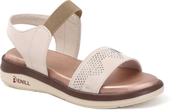 Beige_Synthetic_Leather_Wedges_For_Women