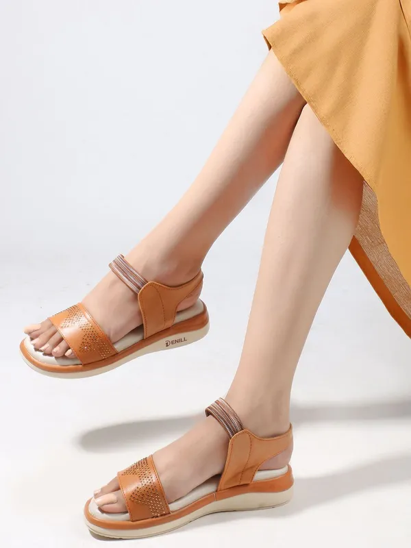 Tan_Synthetic_Leather_Wedges_For_Women