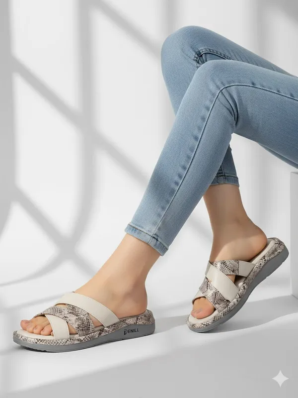 Beige_Synthetic_Leather_Wedges_For_Women