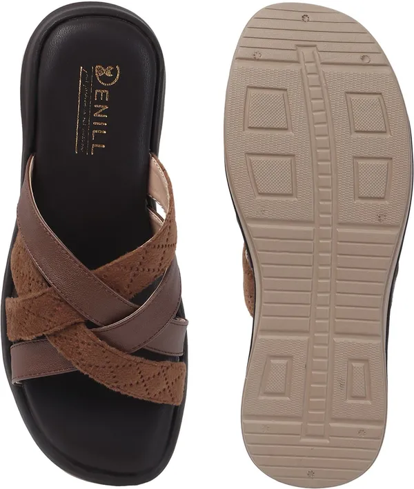 Brown_Synthetic_Leather_Wedges_For_Women