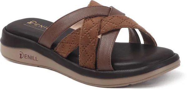 Brown_Synthetic_Leather_Wedges_For_Women
