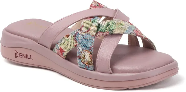 Pink_Synthetic_Leather_Wedges_For_Women