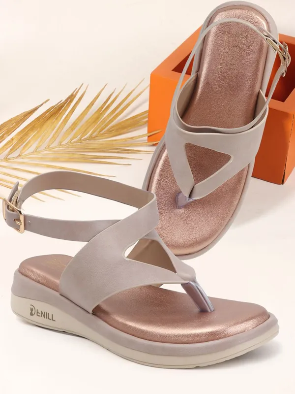 Beige_Synthetic_Leather_Wedges_For_Women