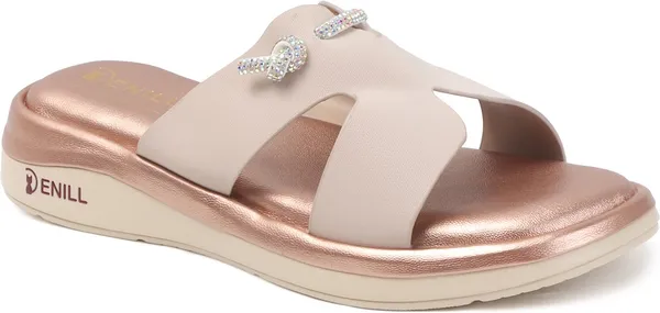 Beige_Synthetic_Leather_Wedges_For_Women