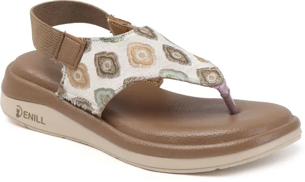Beige_Synthetic_Leather_Wedges_For_Women